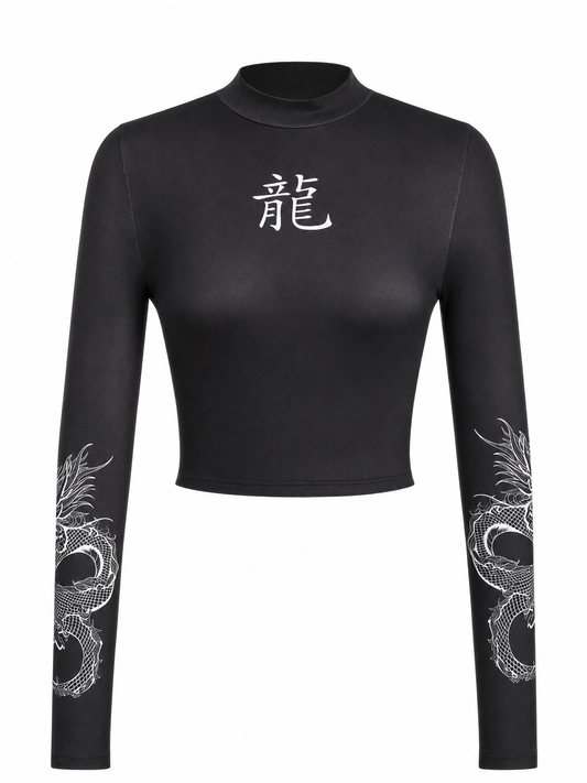 Blusa manga larga