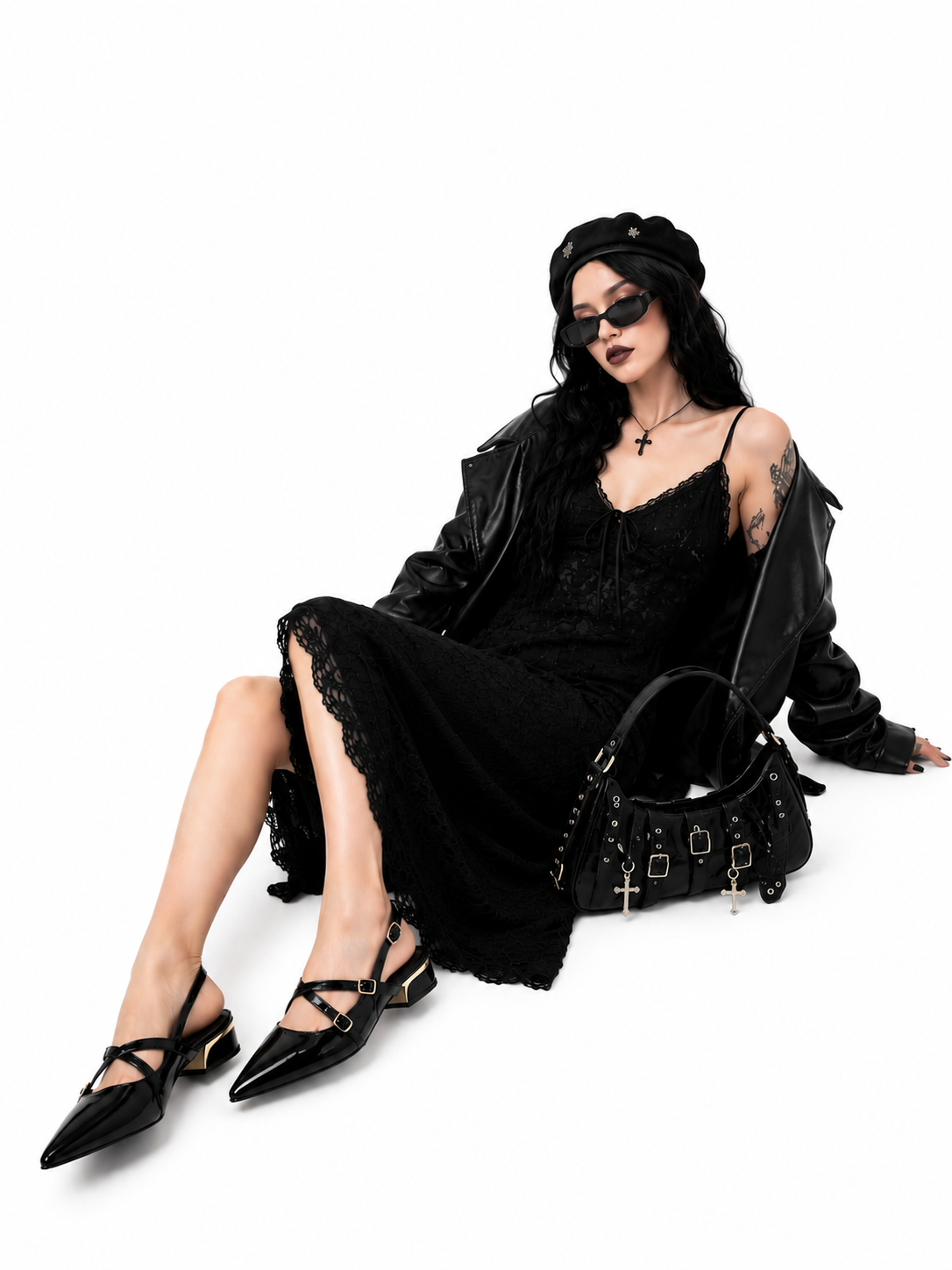 Dark Muse Slingbacks