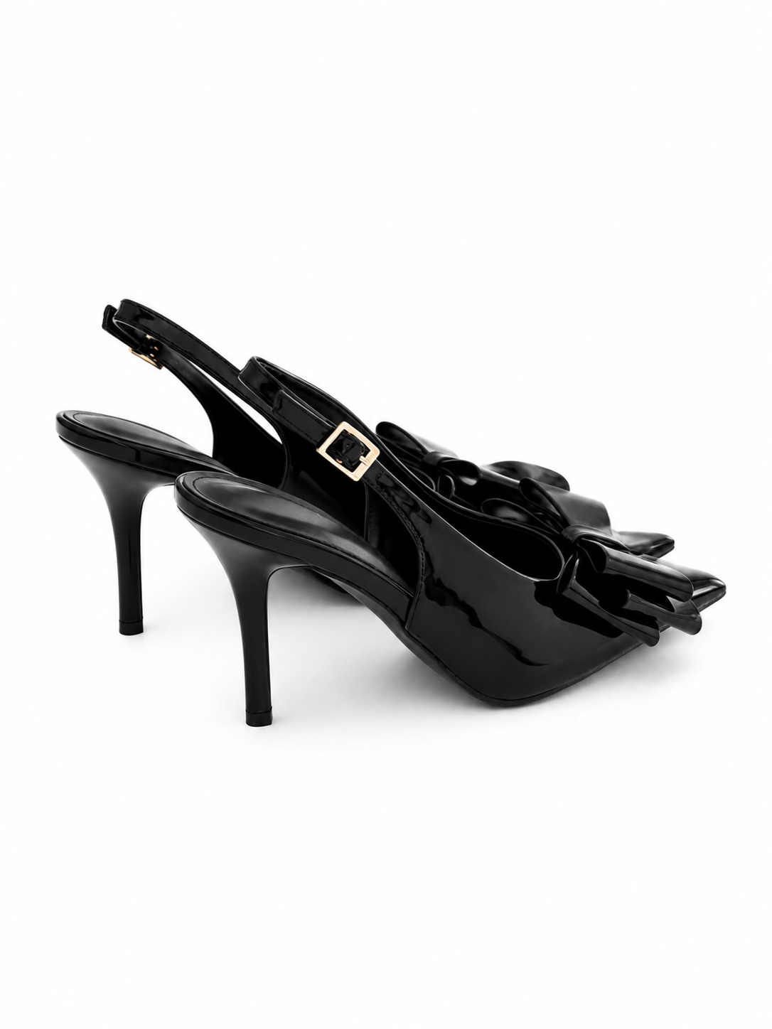 Slingbacks con moño