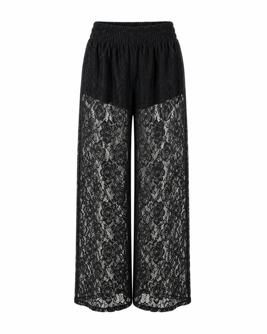 Pantalón de encaje