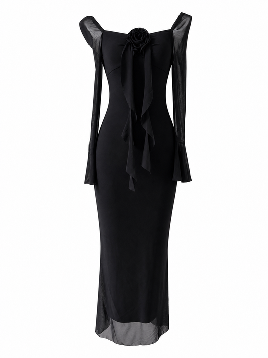 Midnight Rose Dress