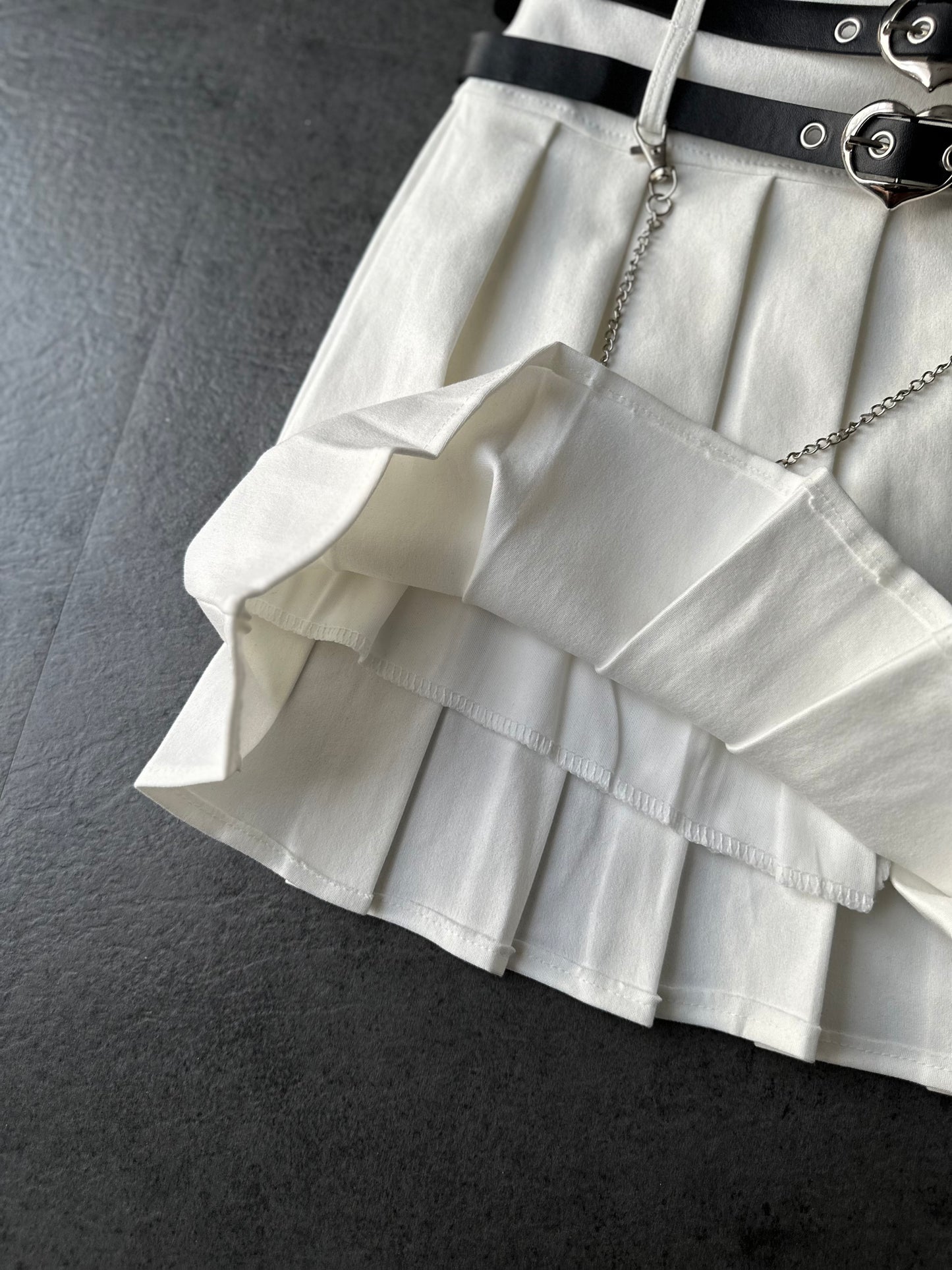 Falda con paletones