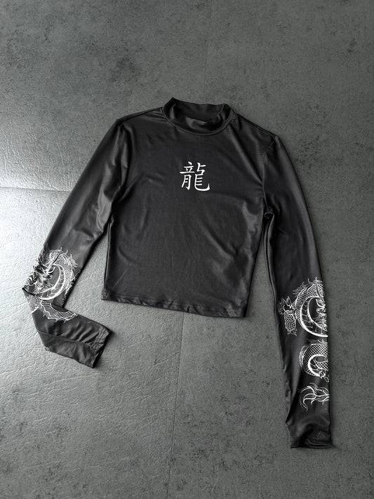 Blusa manga larga